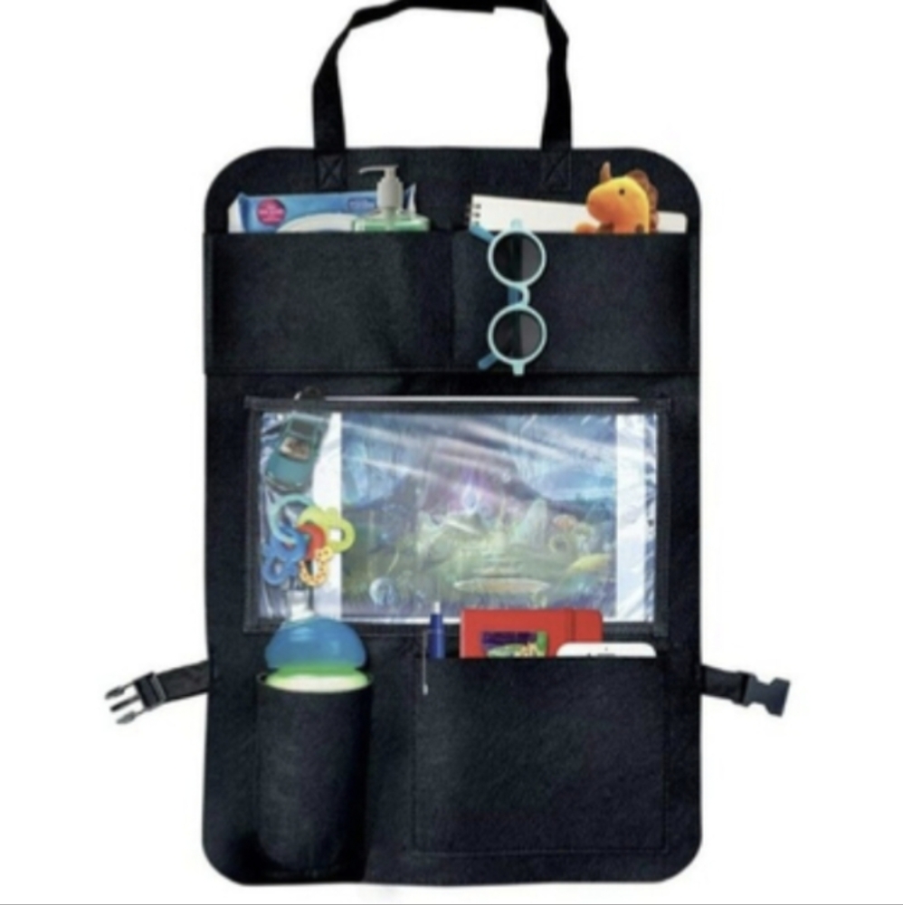 Car Organizer Back Seat Tablet Holder Kids Auto Organizers for Back Seat Ipad - Picture 6 of 6